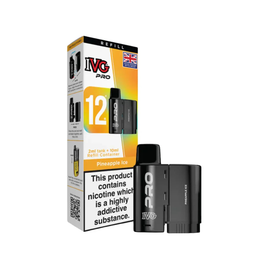 Pineapple Ice IVG Pro 12 Refill Pack