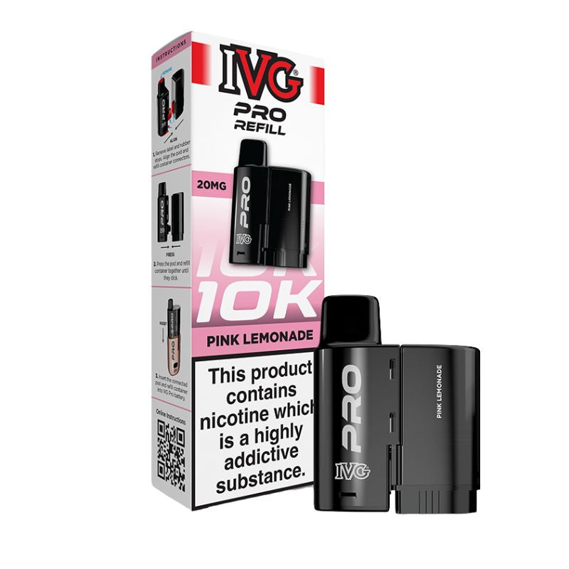 Pink Lemonade IVG Pro 12 Refill Pack