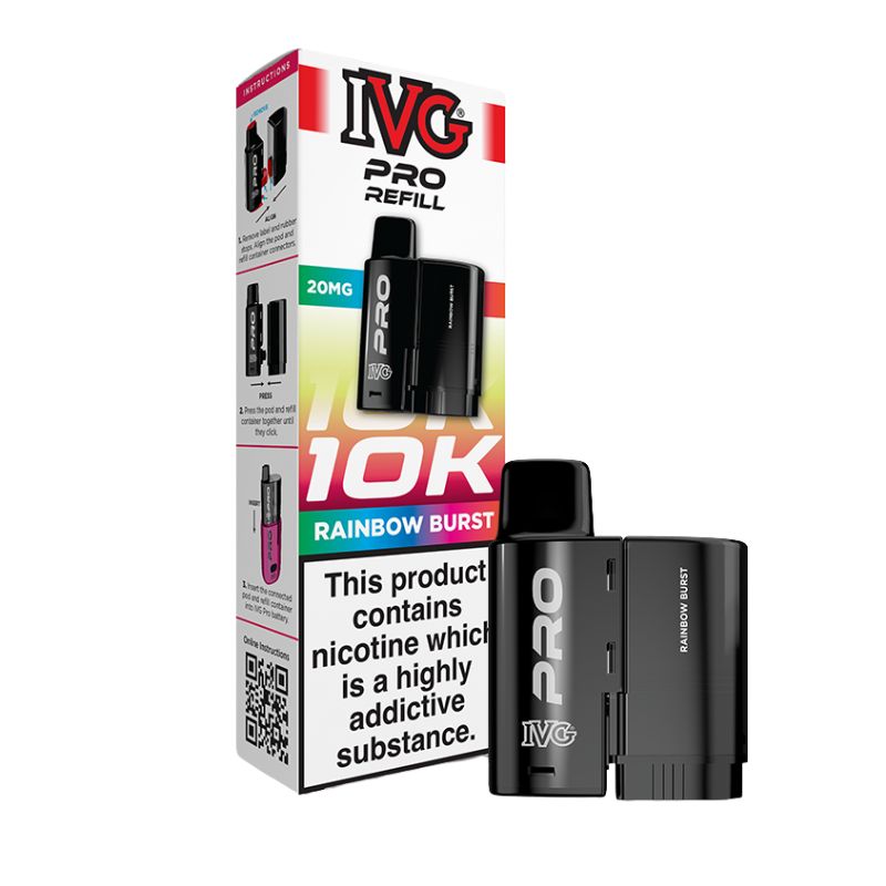 Rainbow Burst IVG Pro 12 Refill Pack