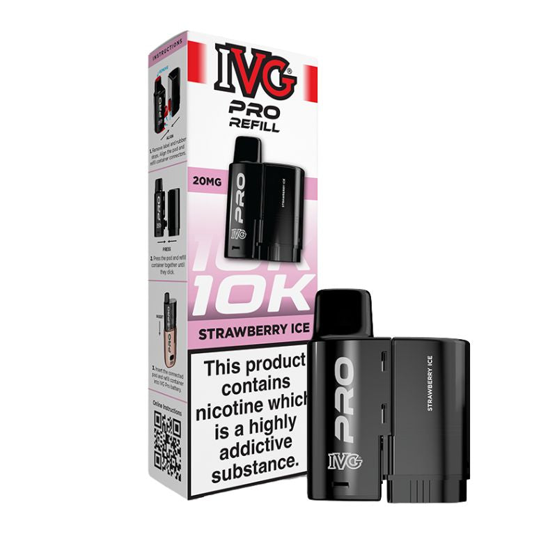 Strawberry Ice IVG Pro 12 Refill Pack