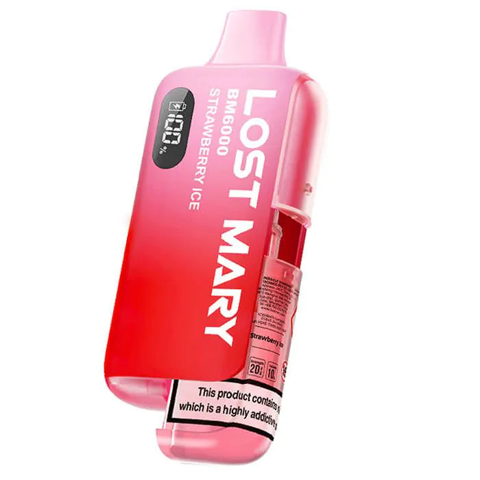 Lost Mary BM6000 Vape Kit - Strawberry Ice