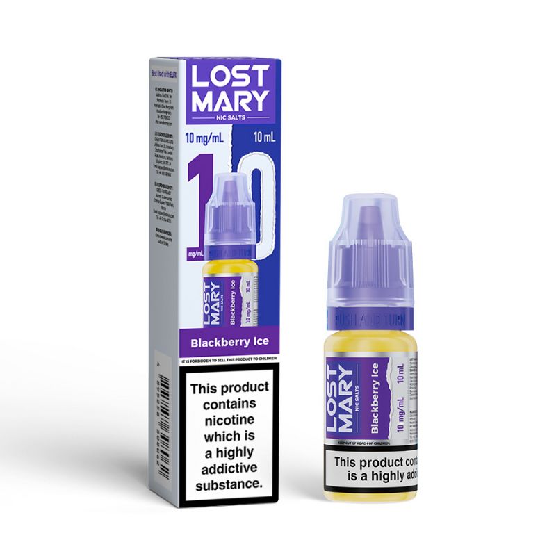 Blackberry Ice 10ml Nic Salt by Lost Mary Nic salts