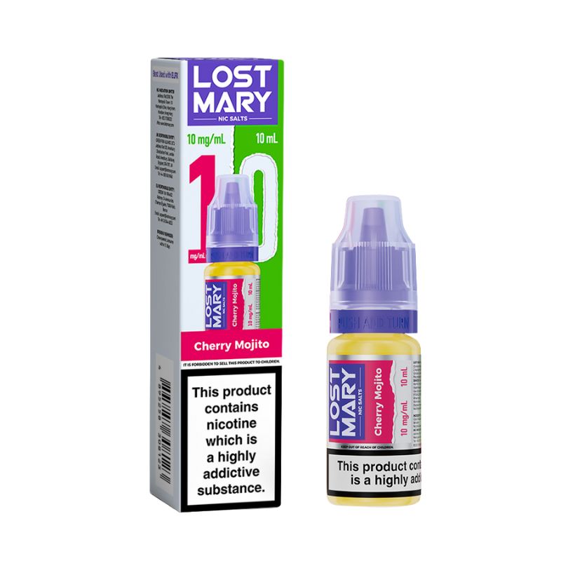 Cherry Mojito 10ml Nic Salt by Lost Mary Nic salts