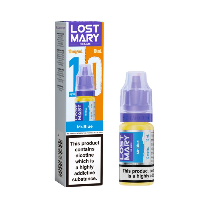 Mr Blue 10ml Nic Salt by Lost Mary Nic salts