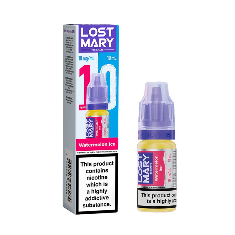 Watermelon Ice 10ml Nic Salt by Lost Mary Nic salts