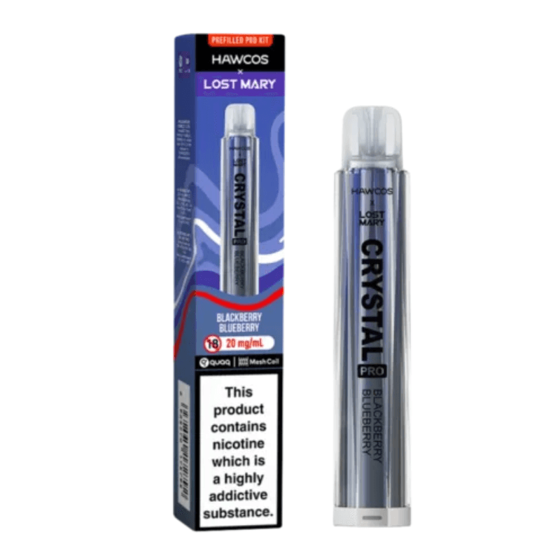 Hawcos x Lost Mary Crystal Pro Pod Kit | 20mg Nic Salt Vape | Buy UK The E-Cig Store Hawcos x Lost Mary Crystal Pro Pod Kit | 20mg Nic Salt Vape | Buy UK The E-Cig Store