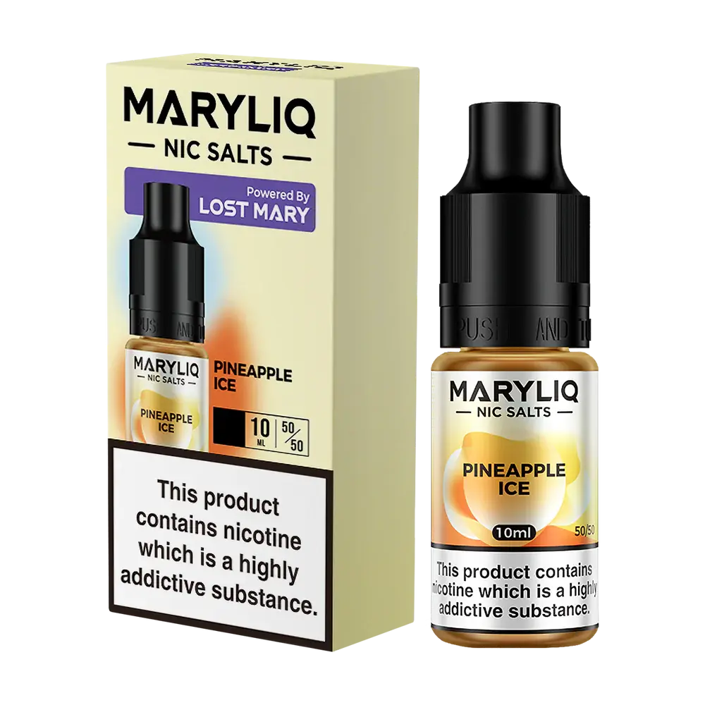 Pineapple Ice Mary Liq - 10ml Nic Salt E-Liquid Lost Mary