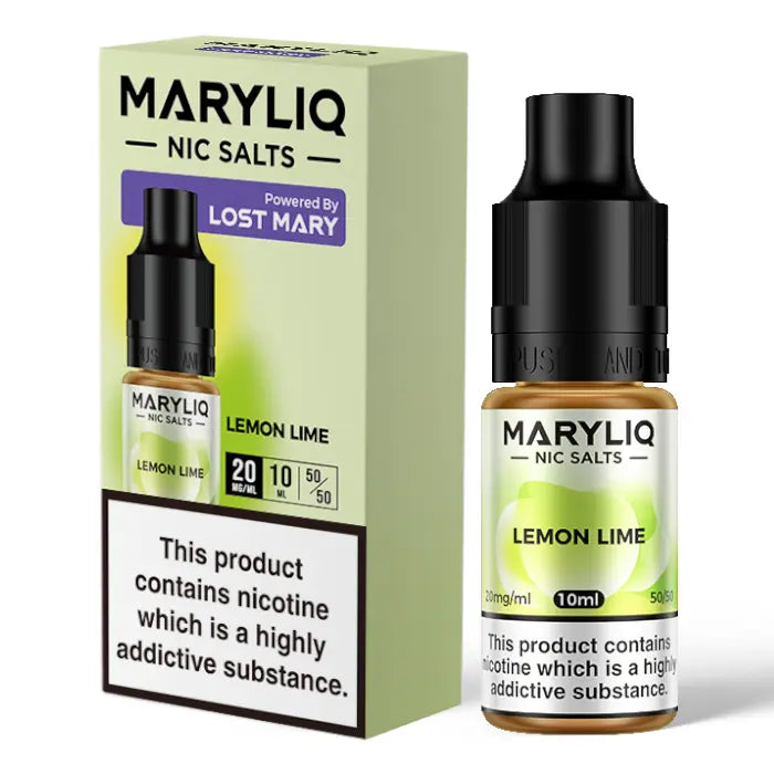 Lemon & Lime Mary Liq - 10ml Nic Salt E-Liquid Lost Mary