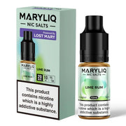 Lime Rum Mary Liq - 10ml Nic Salt E-Liquid Lost Mary