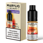 Sour Red Mary Liq - 10ml Nic Salt E-Liquid Lost Mary