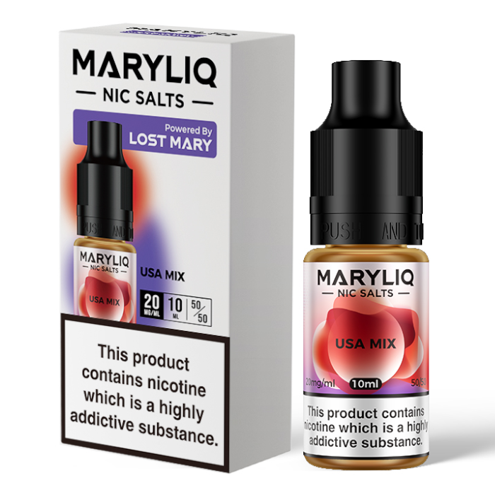 USA Mix Mary Liq - 10ml Nic Salt E-Liquid