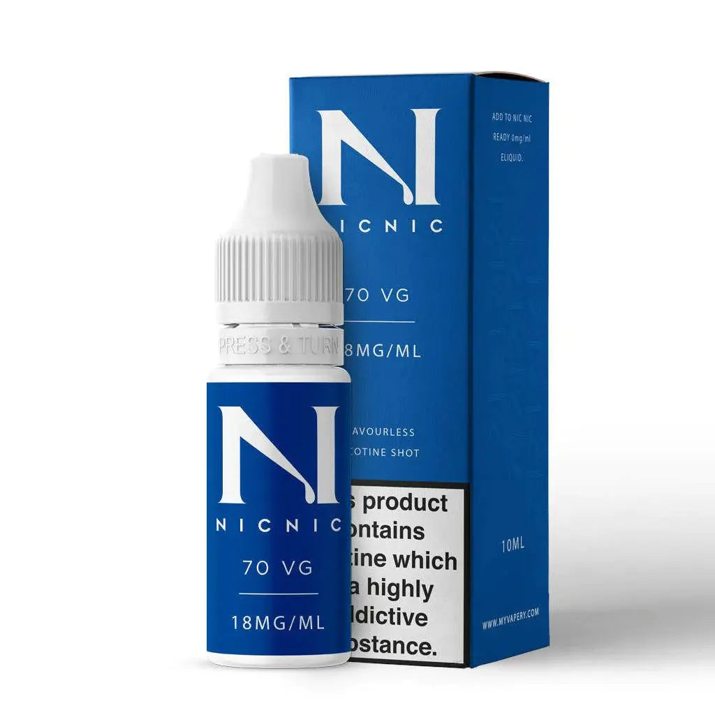 Nic Nic 70VG Nicotine Shot by Nic Nic - 18mg Nic Nic
