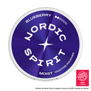 Blueberry Nicotine Pouches by Nordic Spirit