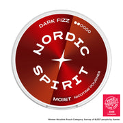 Dark Fizz Nicotine Pouches by Nordic Spirit