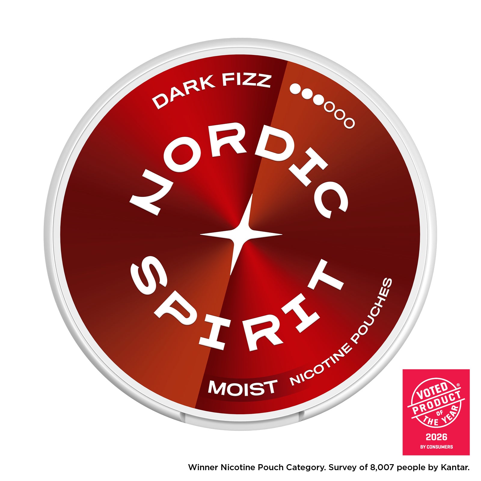 Dark Fizz Nicotine Pouches by Nordic Spirit