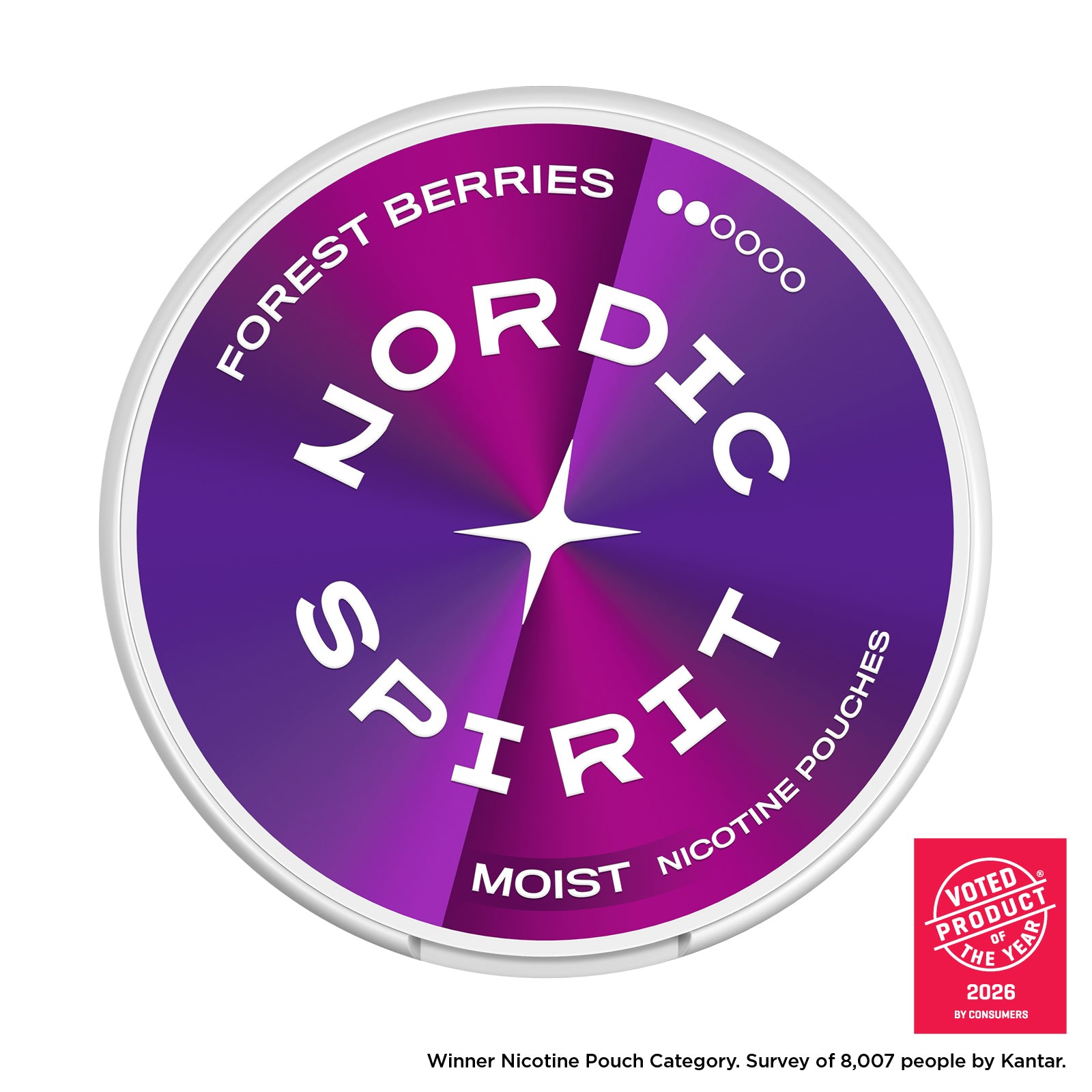 Forest Berries Nicotine Pouches by Nordic Spirit