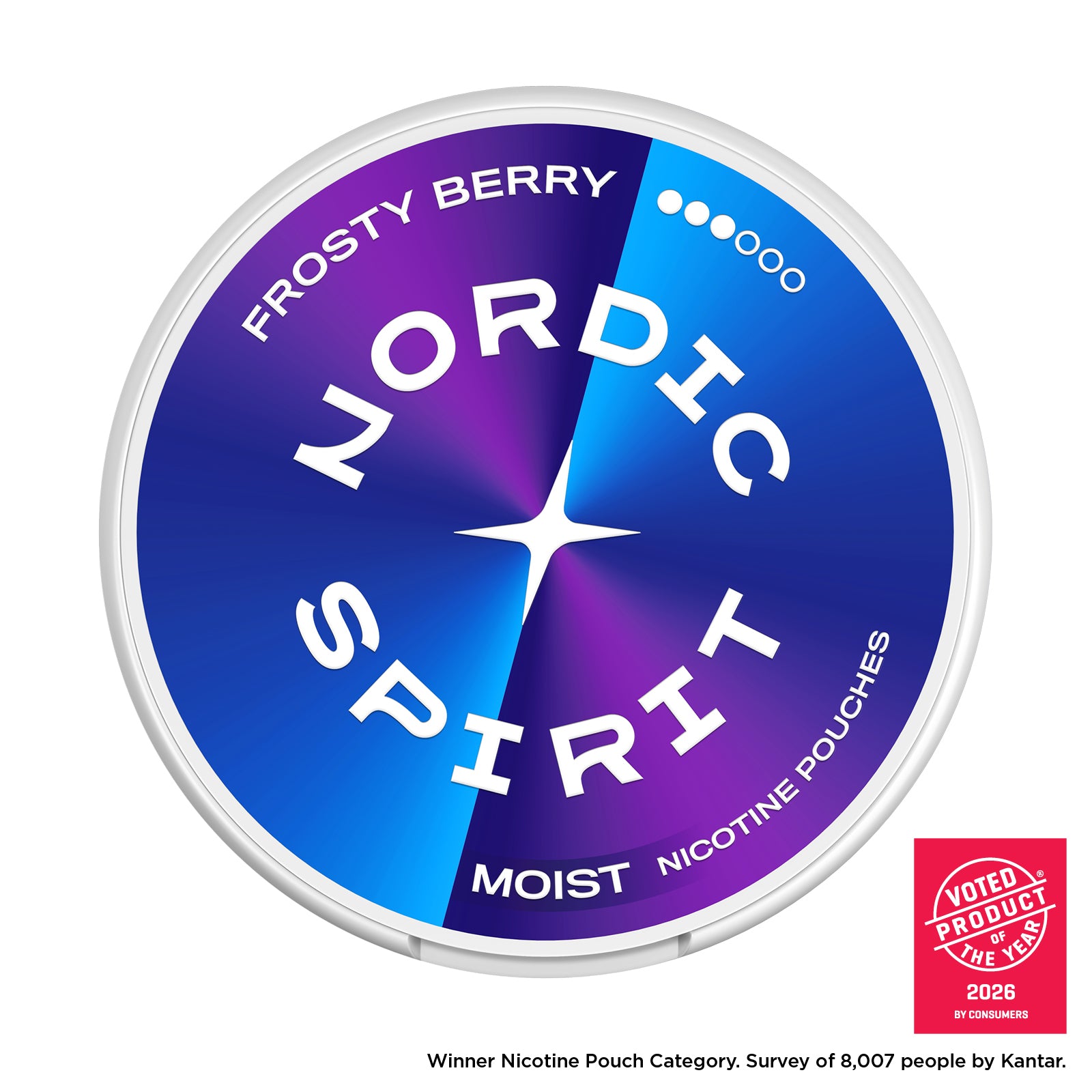 Frosty Berry Nicotine Pouches by Nordic Spirit