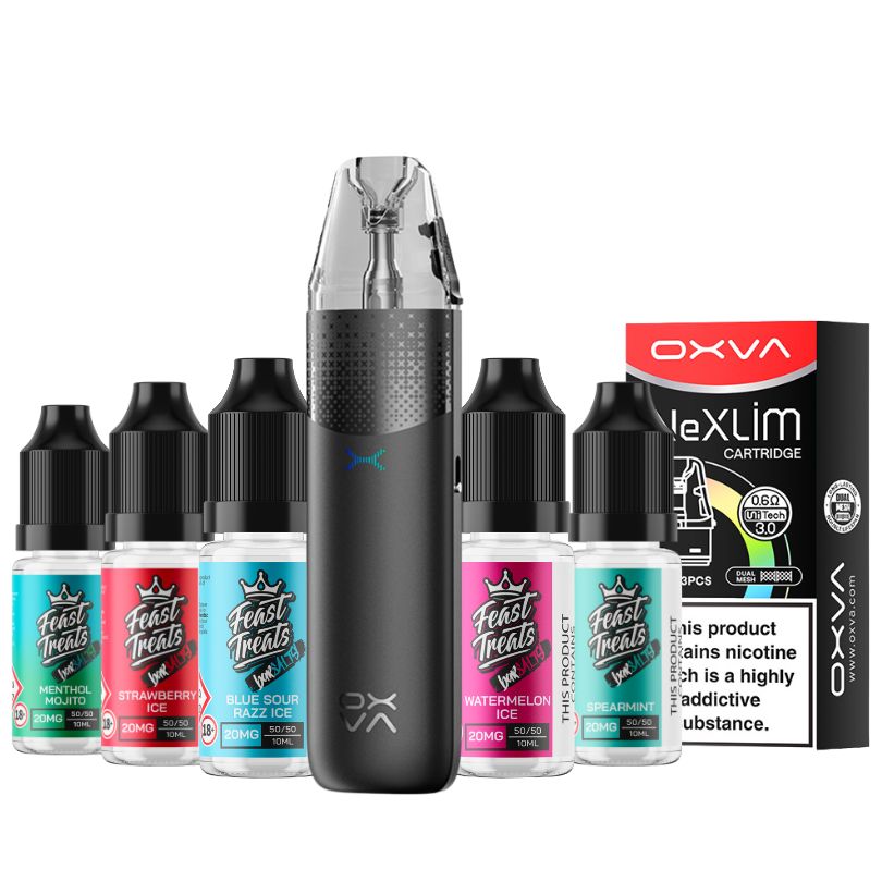 OXVA NeXlim 2 Mini Bundle — kit, pods and 5 nic salts