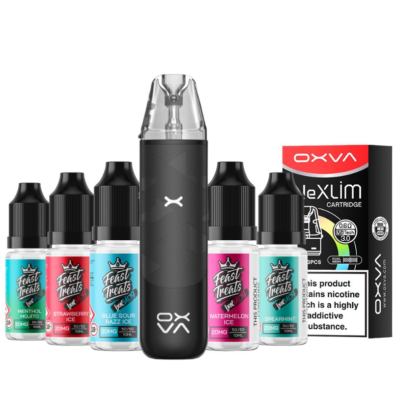 Oxva NeXlim Go Bundle — kit, pods and 5 nic salts