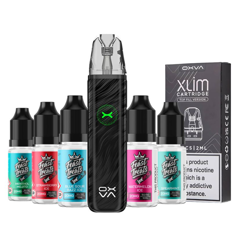 Oxva Xlim Go 2 Bundle — kit, pods and 5 nic salts