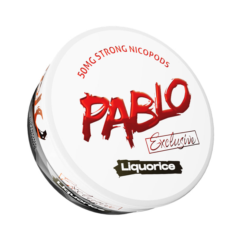 Liquorice 50mg Nicotine Pouches by Pablo