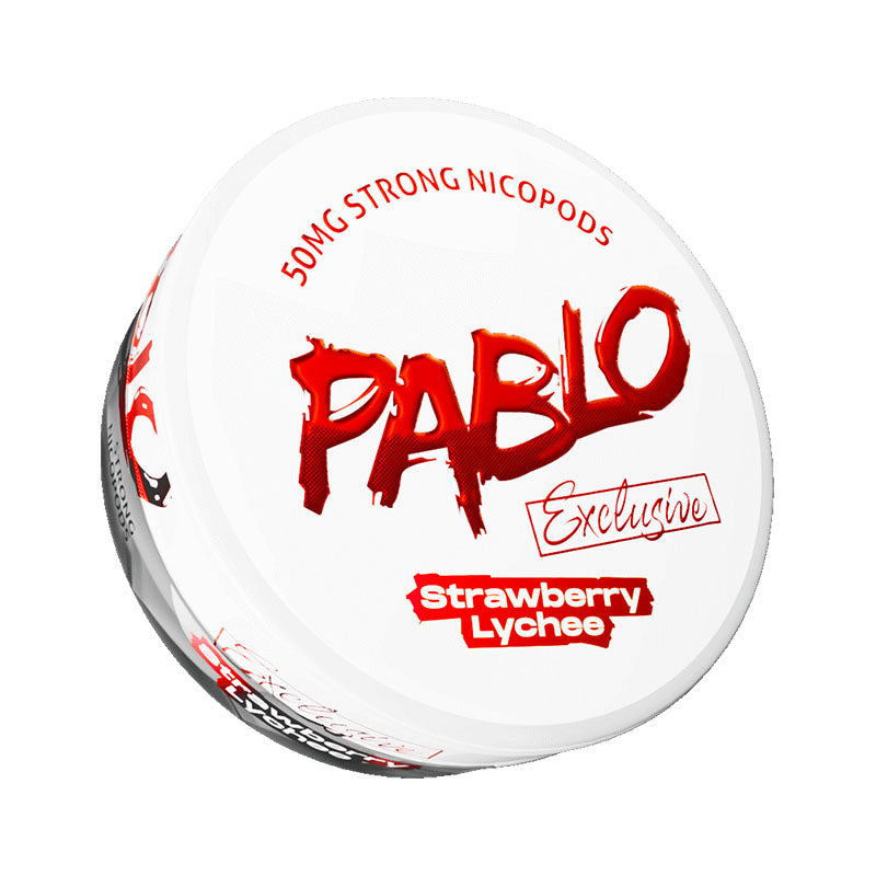 Strawberry Lychee 50mg Nicotine Pouches by Pablo
