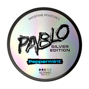 Peppermint Silver Edition 10mg Nicotine Pouches by Pablo