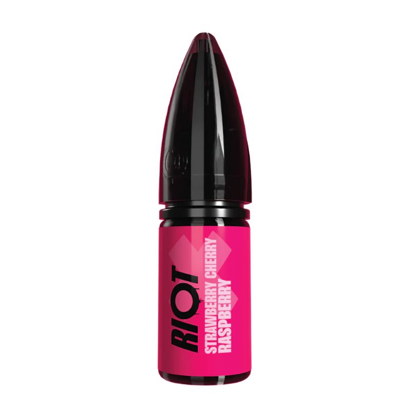 Strawberry Cherry Raspberry Nic Salt E-Liquid by Riot X