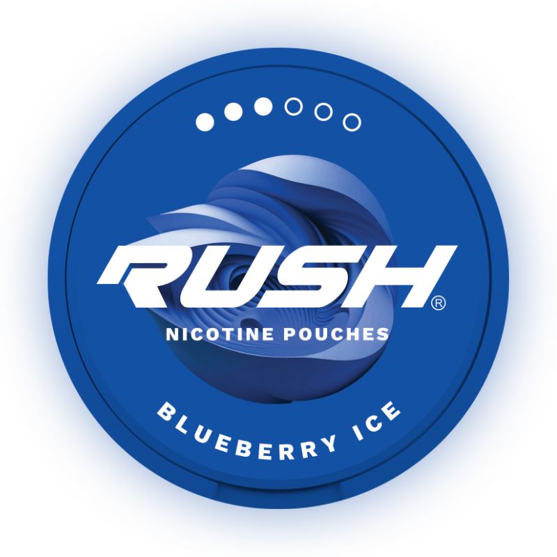 Blueberry Ice Nicotine Pouches by Rush