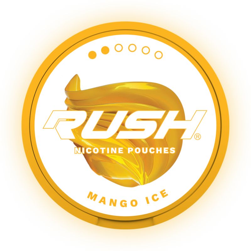 Mango Ice Nicotine Pouches by Rush