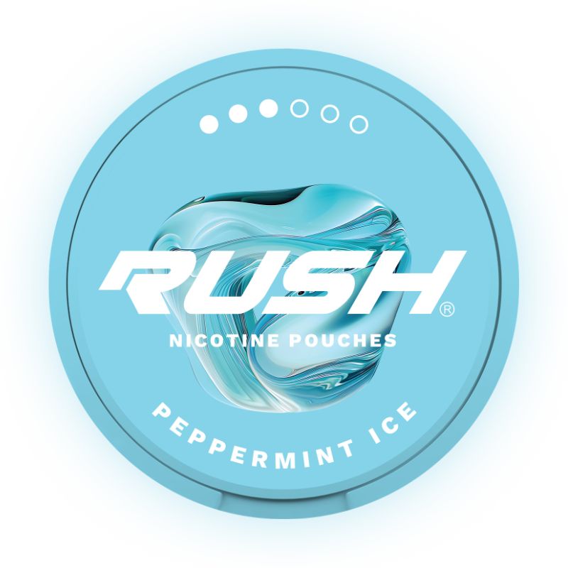 Peppermint Ice Nicotine Pouches by Rush