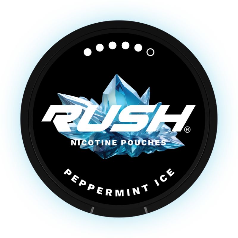 Peppermint Ice Nicotine Pouches by Rush