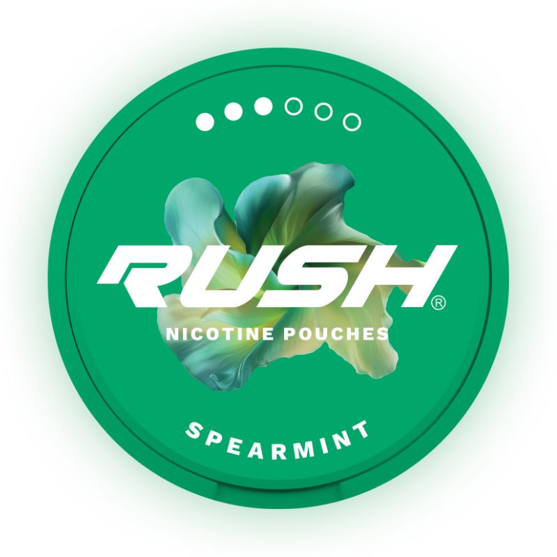 Rush Spearmint 11mg nicotine pouches