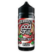 Cherry Twist Shortfill E-Liquid by Seriously Pod Fill 100ml