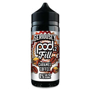Caramel Coffee Shortfill E-Liquid by Seriously Pod Fill x2 100ml