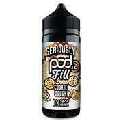 Cookie Dough Shortfill E-Liquid by Seriously Pod Fill x2 100ml
