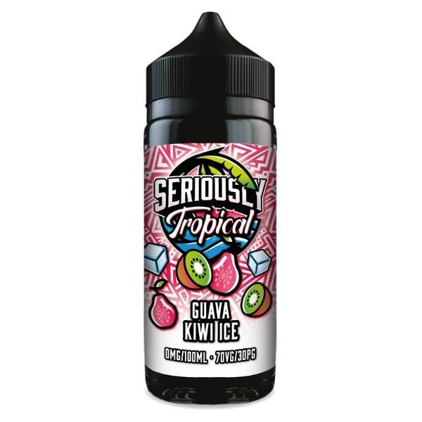 Guava Kiwi Ice Shortfill E-Liquid by Seriously Tropical 100ml