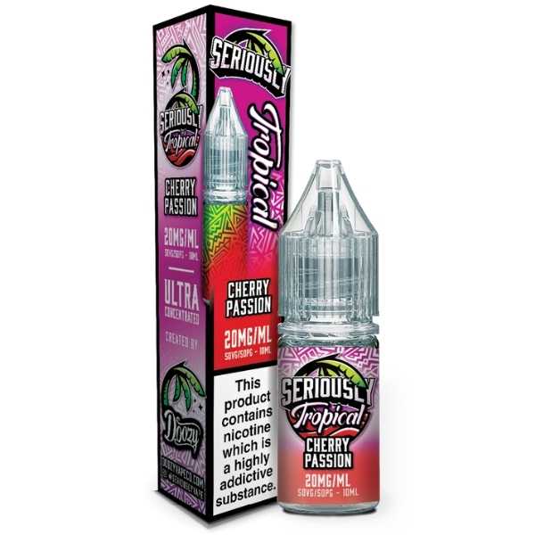 Cherry Passion Nic Salt E-Liquid by Seriously Tropical 10ml