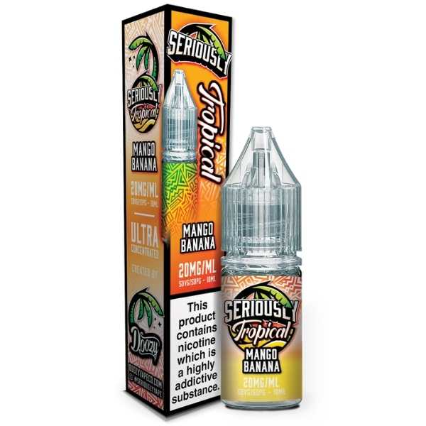 Mango Banana Nic Salt E-Liquid by Seriously Tropical 10ml