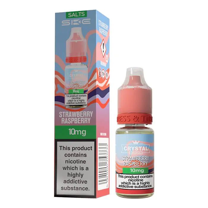 Strawberry Raspberry 10ml Nic Salt by SKE Crystal Original
