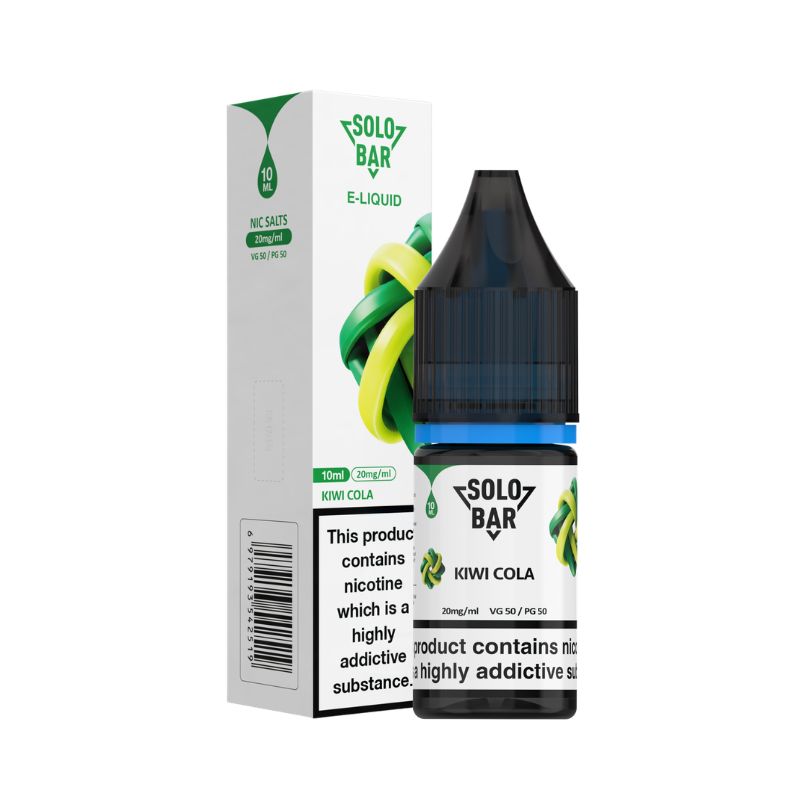 Kiwi Cola Nic Salt E-Liquid by Solo Bar
