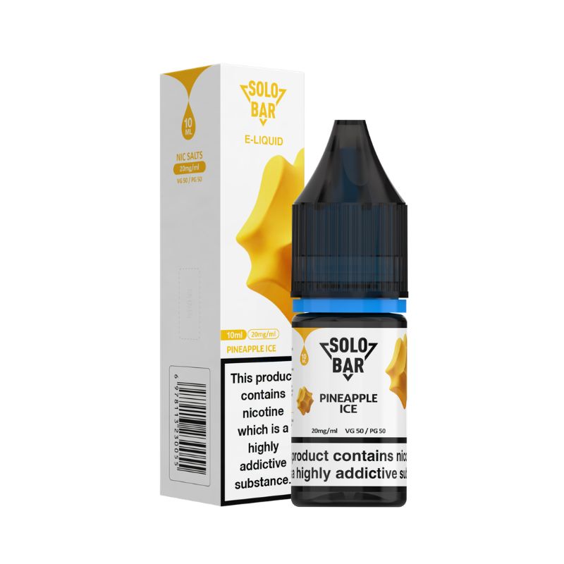 🎁 Pineapple Ice Nic Salt E-Liquid by Solo Bar (100% off)