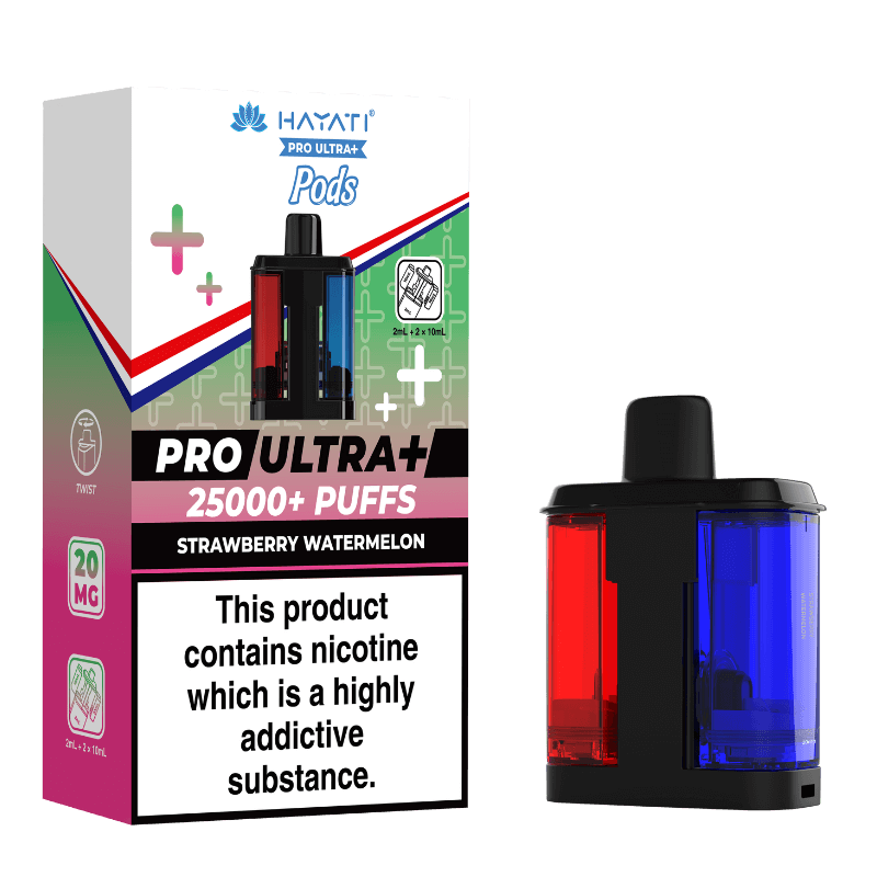 Strawberry Watermelon Hayati Pro Ultra Plus Refill Pack