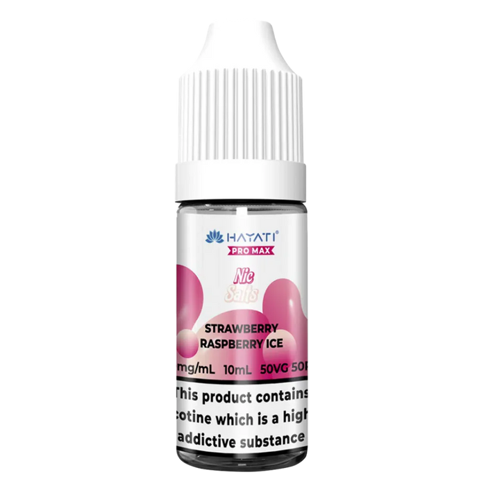 Strawberry Raspberry Ice Hayati Pro Max Salts - 10ml Nic Salt E-Liquid