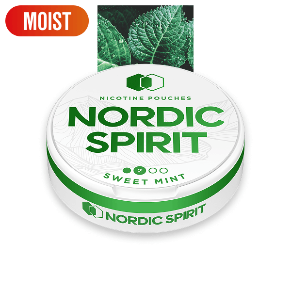 Sweet Mint Nicotine Pouches by Nordic Spirit