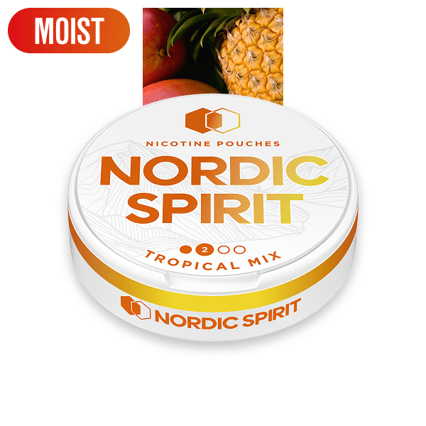 Tropical Mix Nicotine Pouches by Nordic Spirit