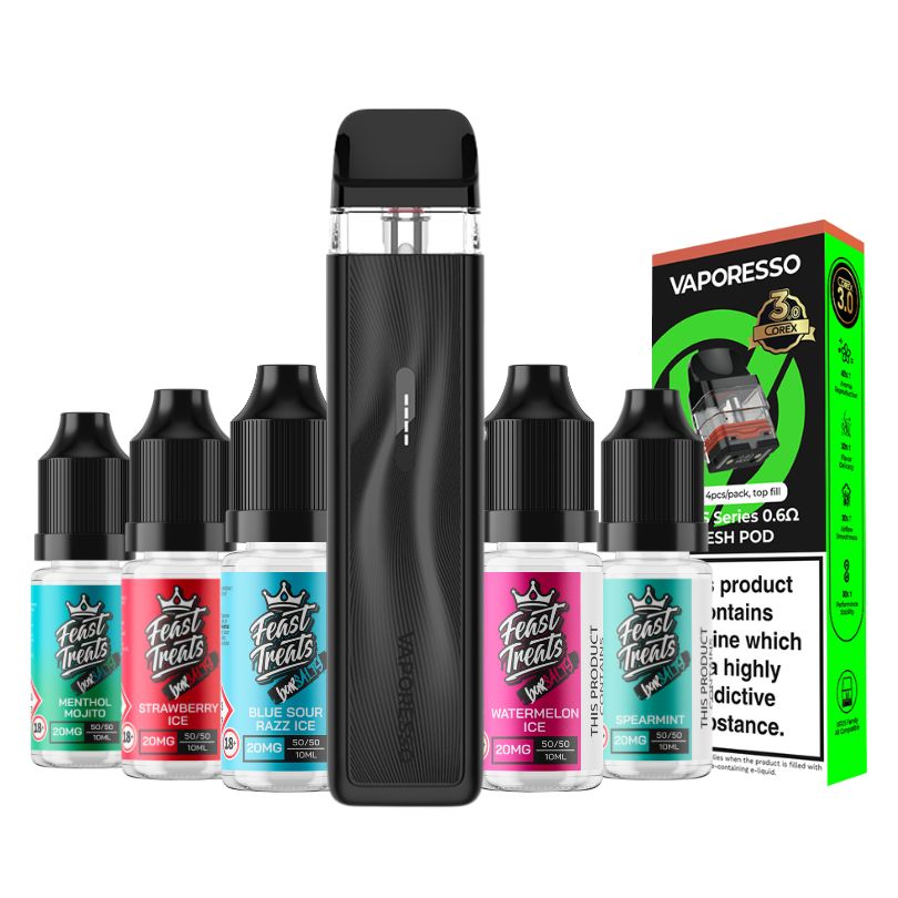 Vaporesso XROS 5 Mini Bundle — kit, pods and 5 nic salts