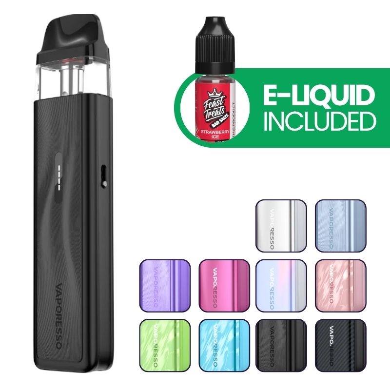 Vaporesso XROS 5 Mini Vape Kit with free e-liquid and colour options
