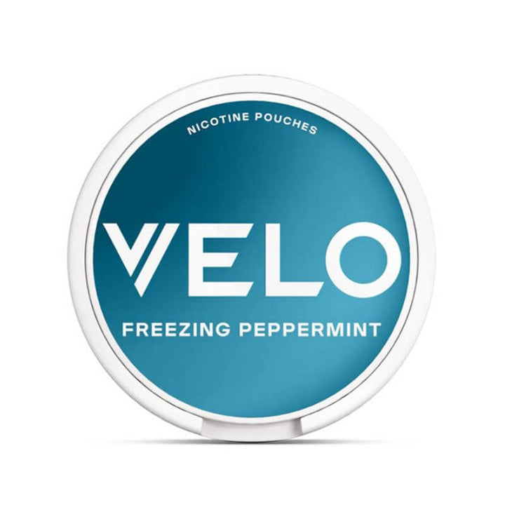 Freezing Peppermint Nicotine Pouches by Velo