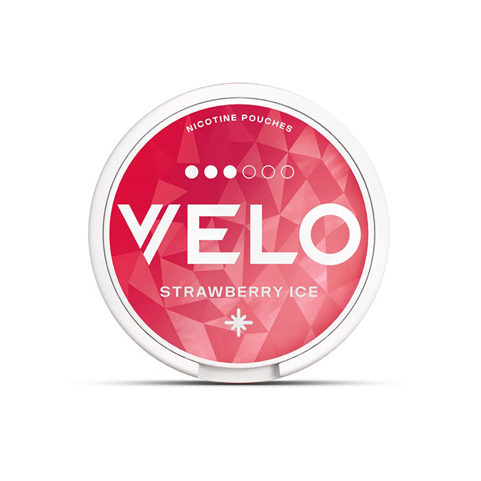 Strawberry Ice Nicotine Pouches by Velo